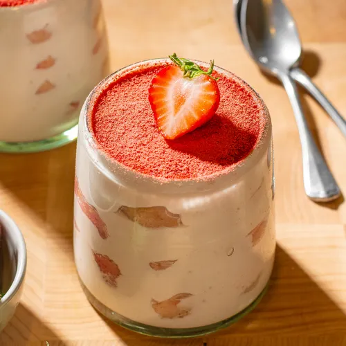 Strawberry Tiramisu Cups