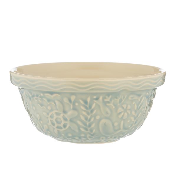 Mason Cash Nautical Light Blue Turtle Mixing Bowl, 2.15 Qt.