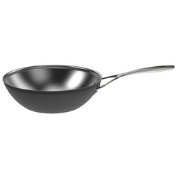 DEMEYERE Black 5 Wok, 3.2qt.