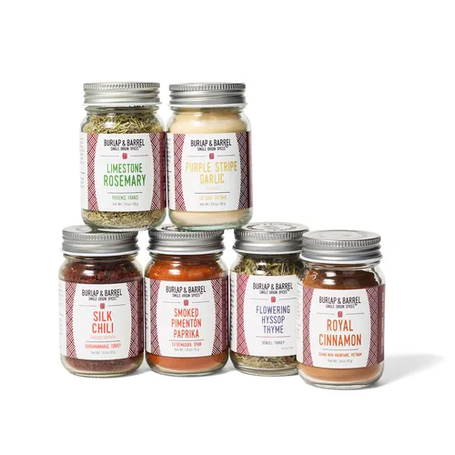 Burlap & Barrel Essential Spice Set, Set of 6