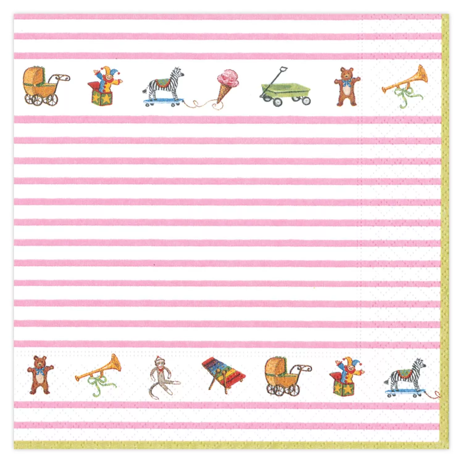 Bebe Pink Cocktail Napkins, Set of 20