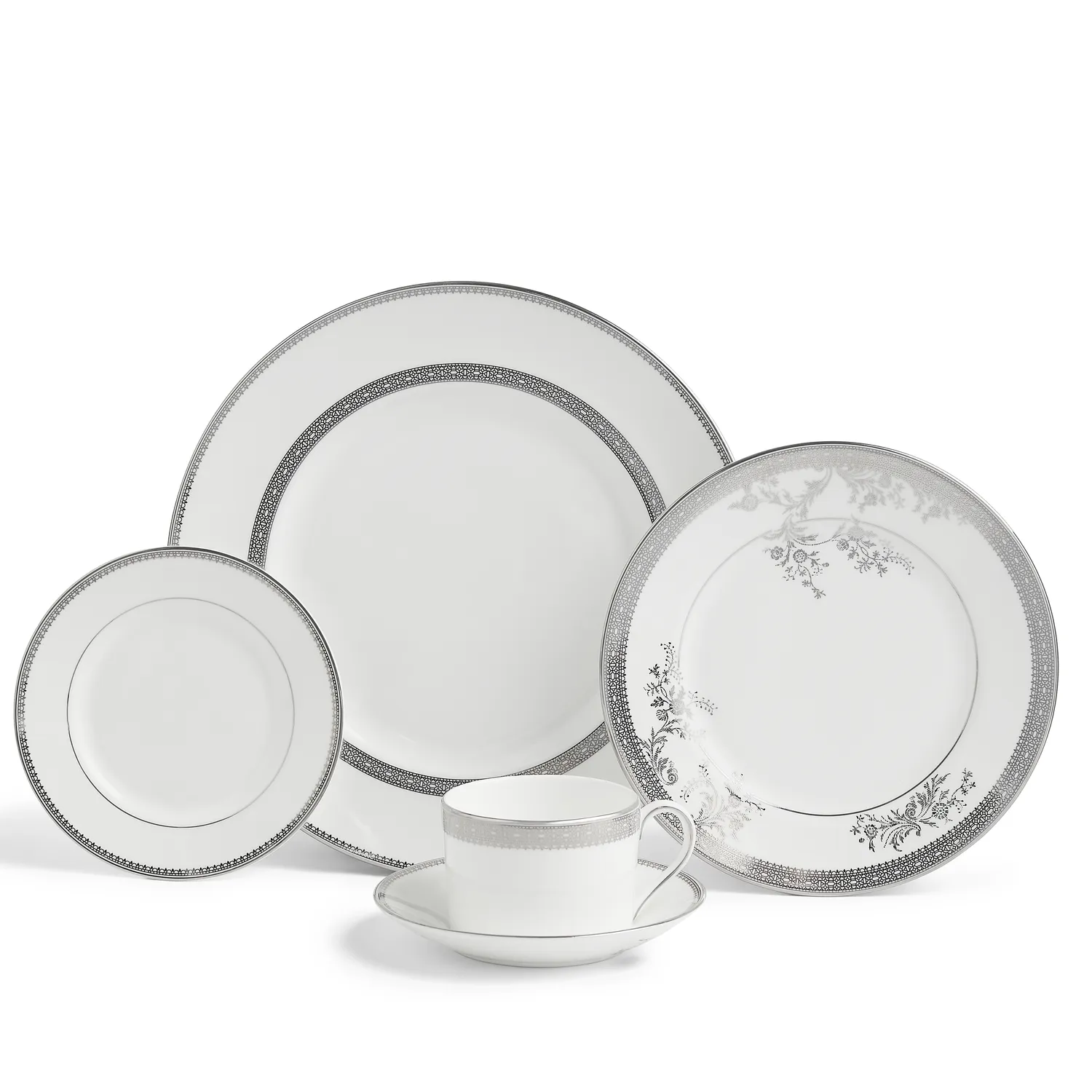 Vera Wang Lace 5-Piece Dinnerware Set