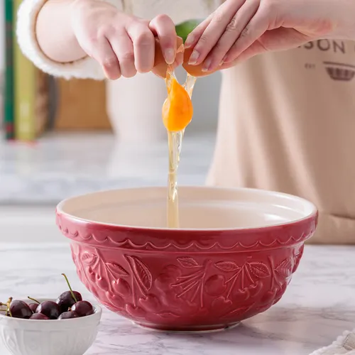 Mason Cash Cherry Mixing Bowl, 2.15 qt.