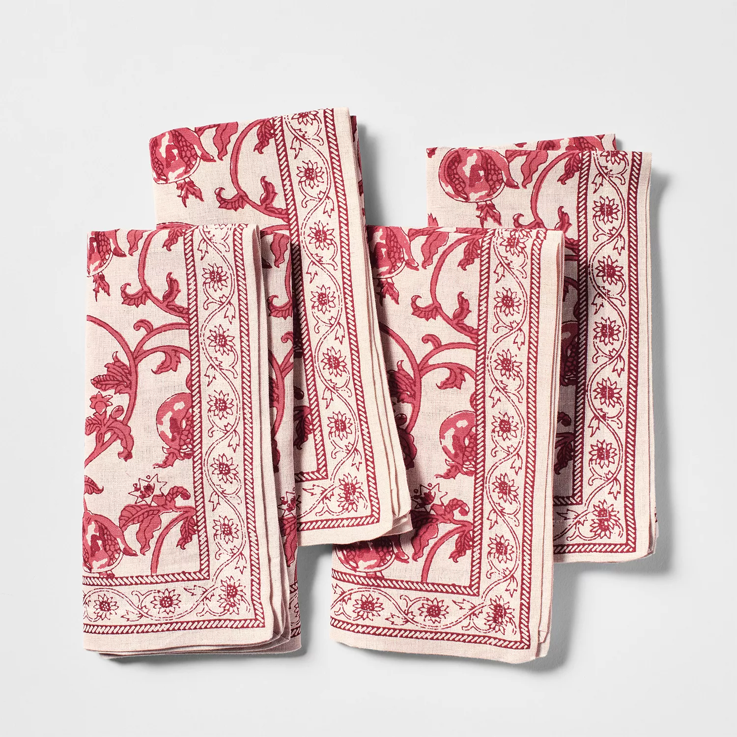 Sur La Table Floral Blossom Napkins, Set of 4