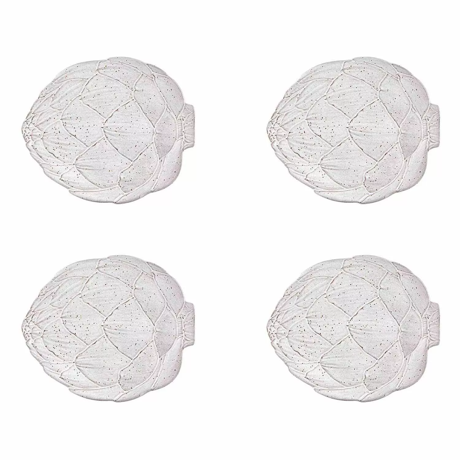 Bordallo Pinheiro Artichoke Dinner Plates, Set of 4