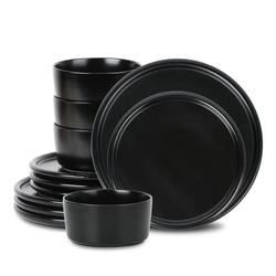 Stone Lain Eden Stoneware 12-Piece Dinnerware Set
