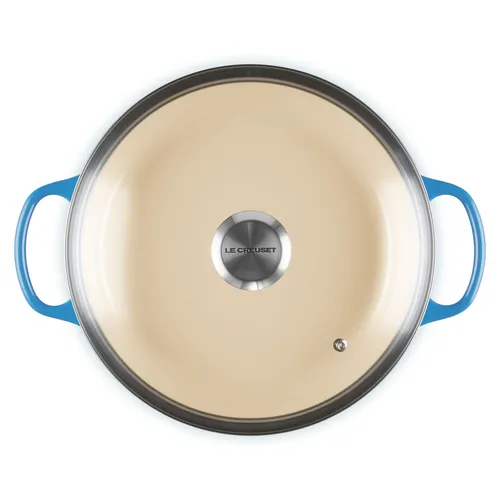 Le Creuset Signature Braiser with Glass Lid, 2.25 qt.