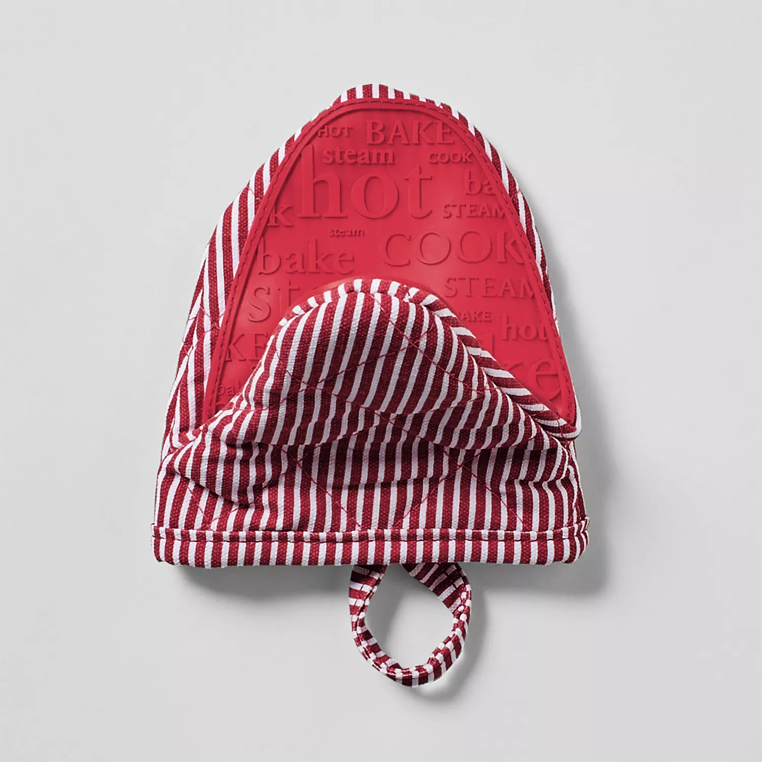 Sur La Table Silicone Striped Mini Pinch Mitt