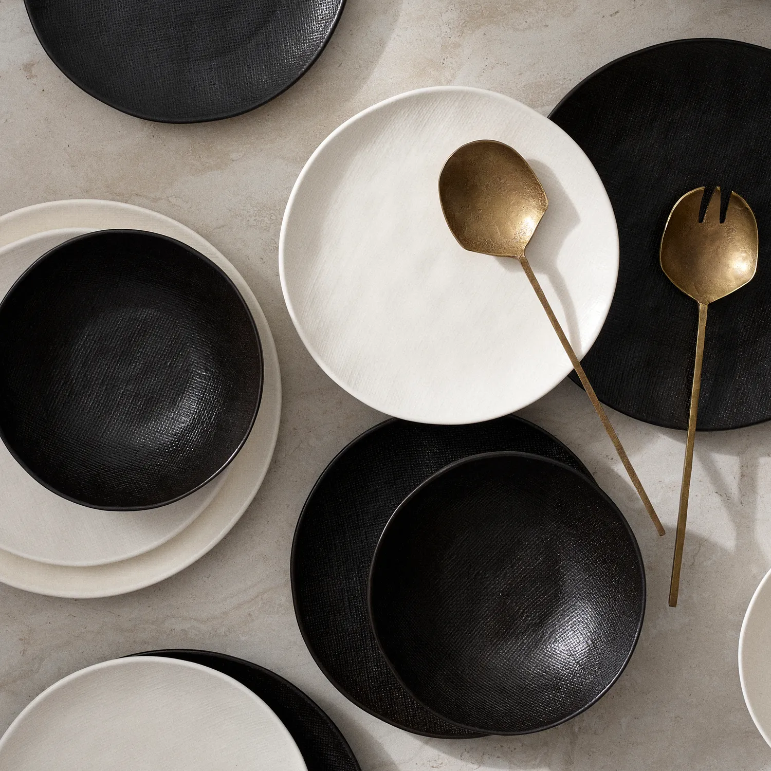 Sur La Table Elemental Dinnerware Set, 12 Pieces