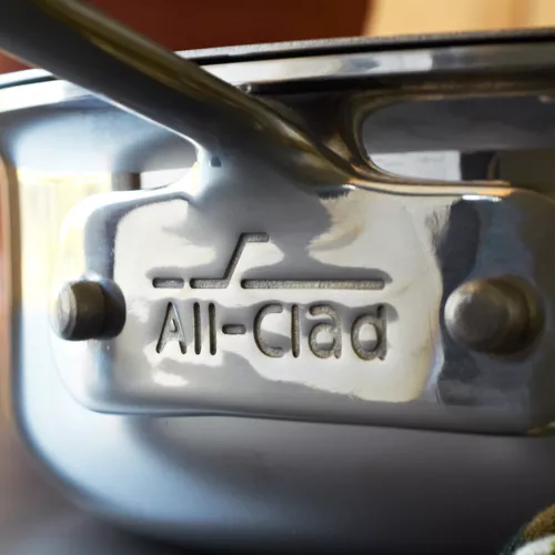 All-Clad Covered Stainless Steel Saut&#233; Pan, 3 qt.