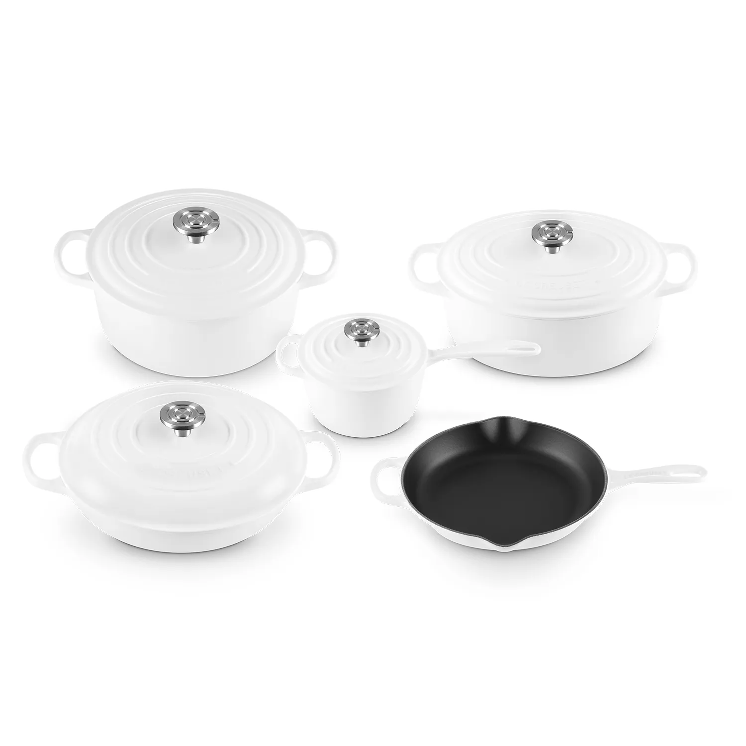 Le Creuset Signature 9-Piece Cookware Set