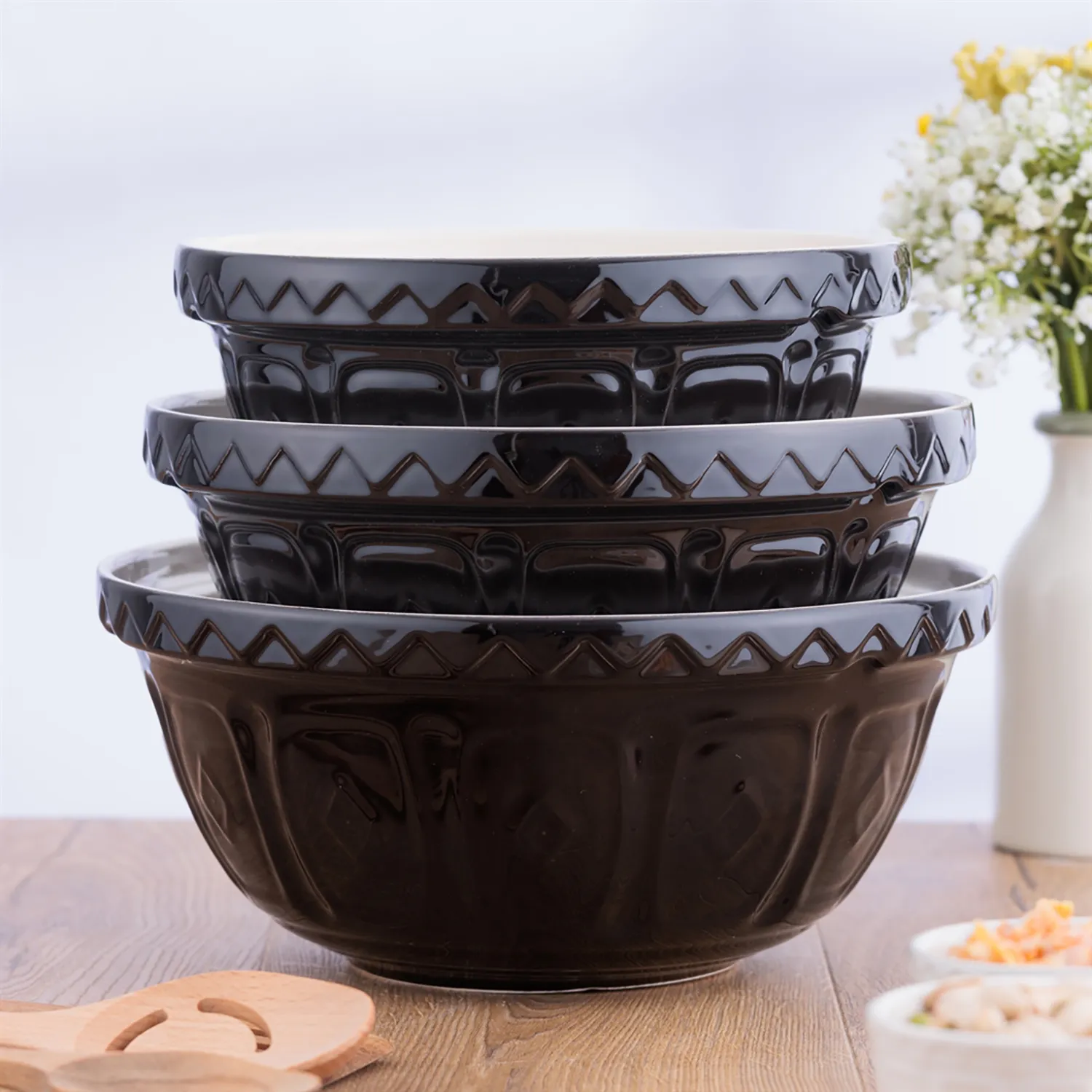Mason Cash Black Mixing Bowl