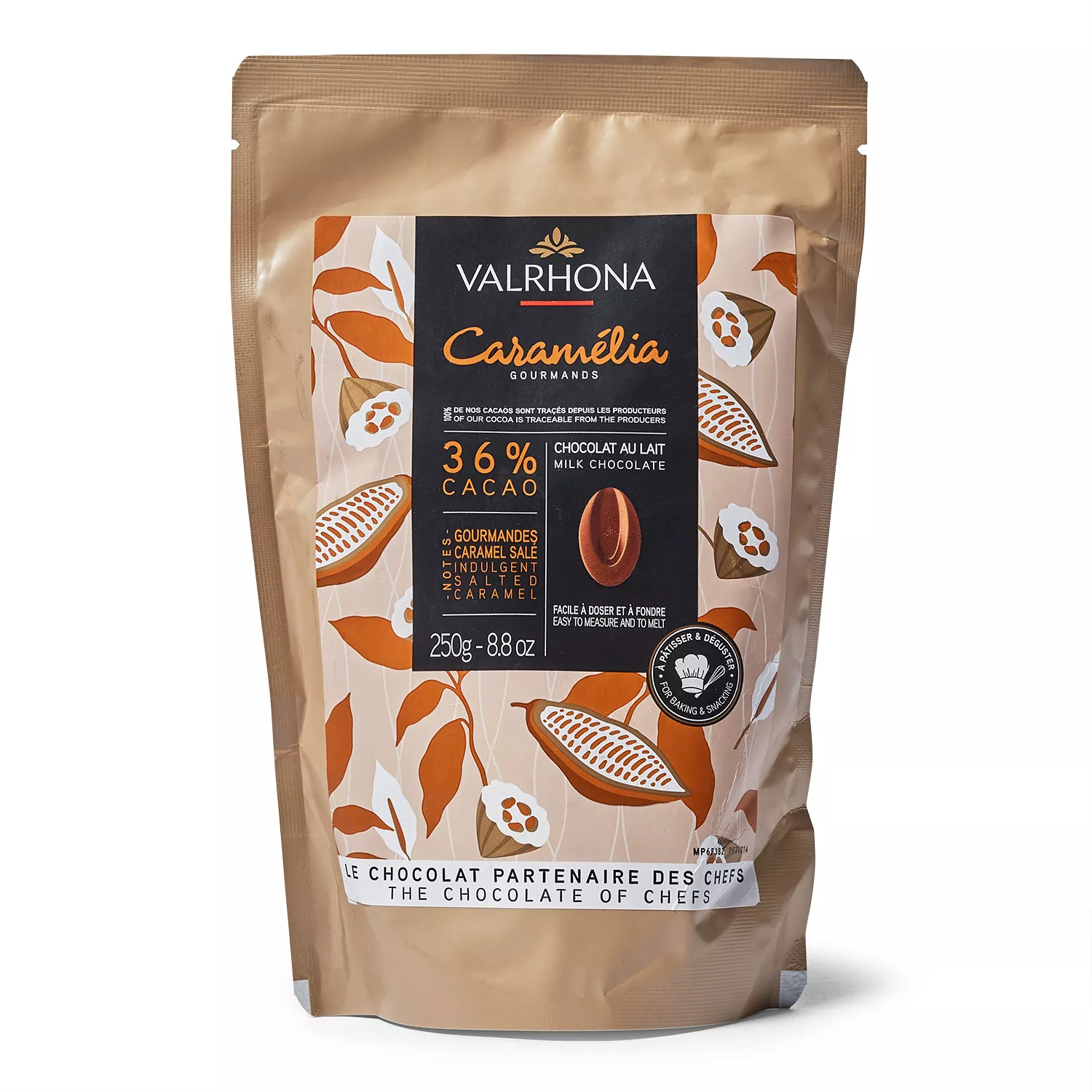 Valrhona &#x2122; Caramélia Baking Chocolate, 36% Cacao