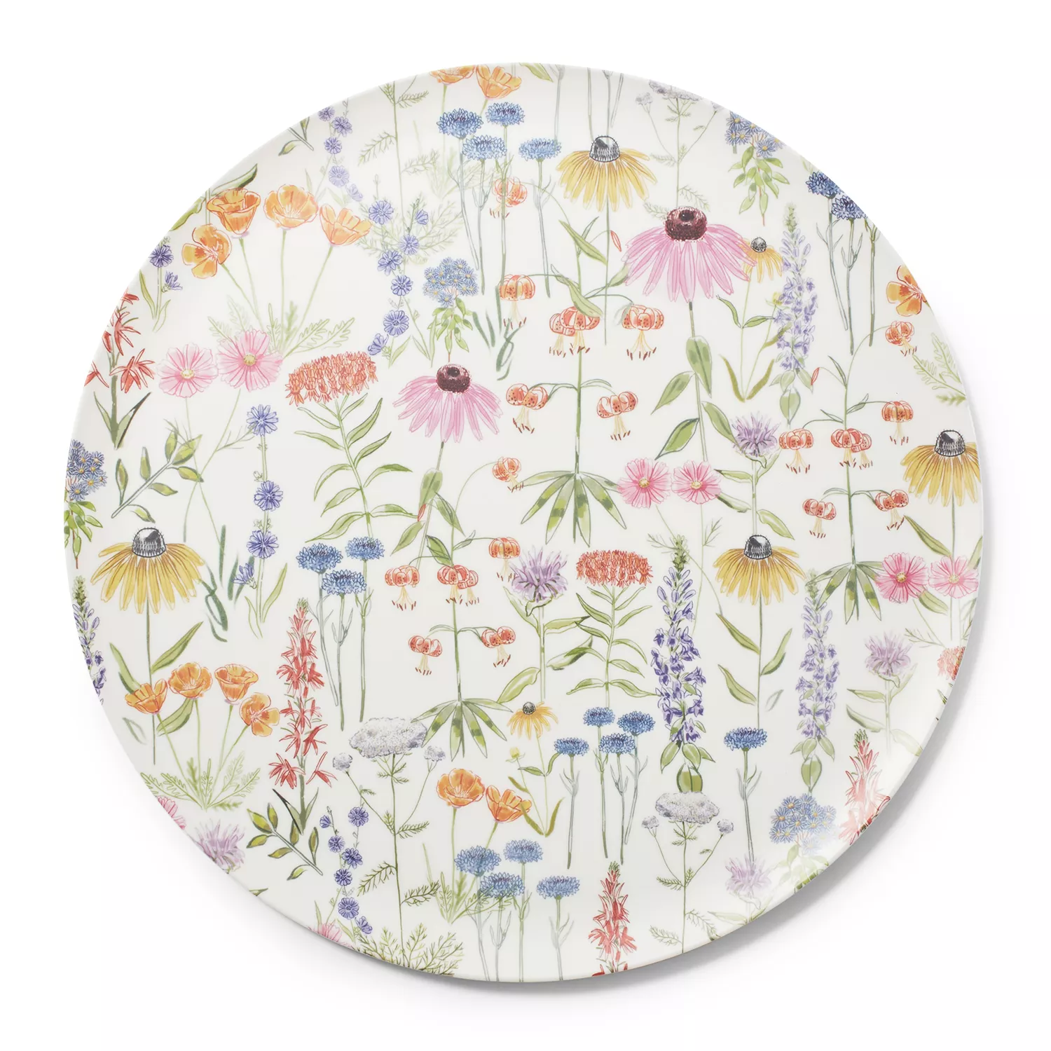 Sur La Table Wildflower Melamine Round Platter