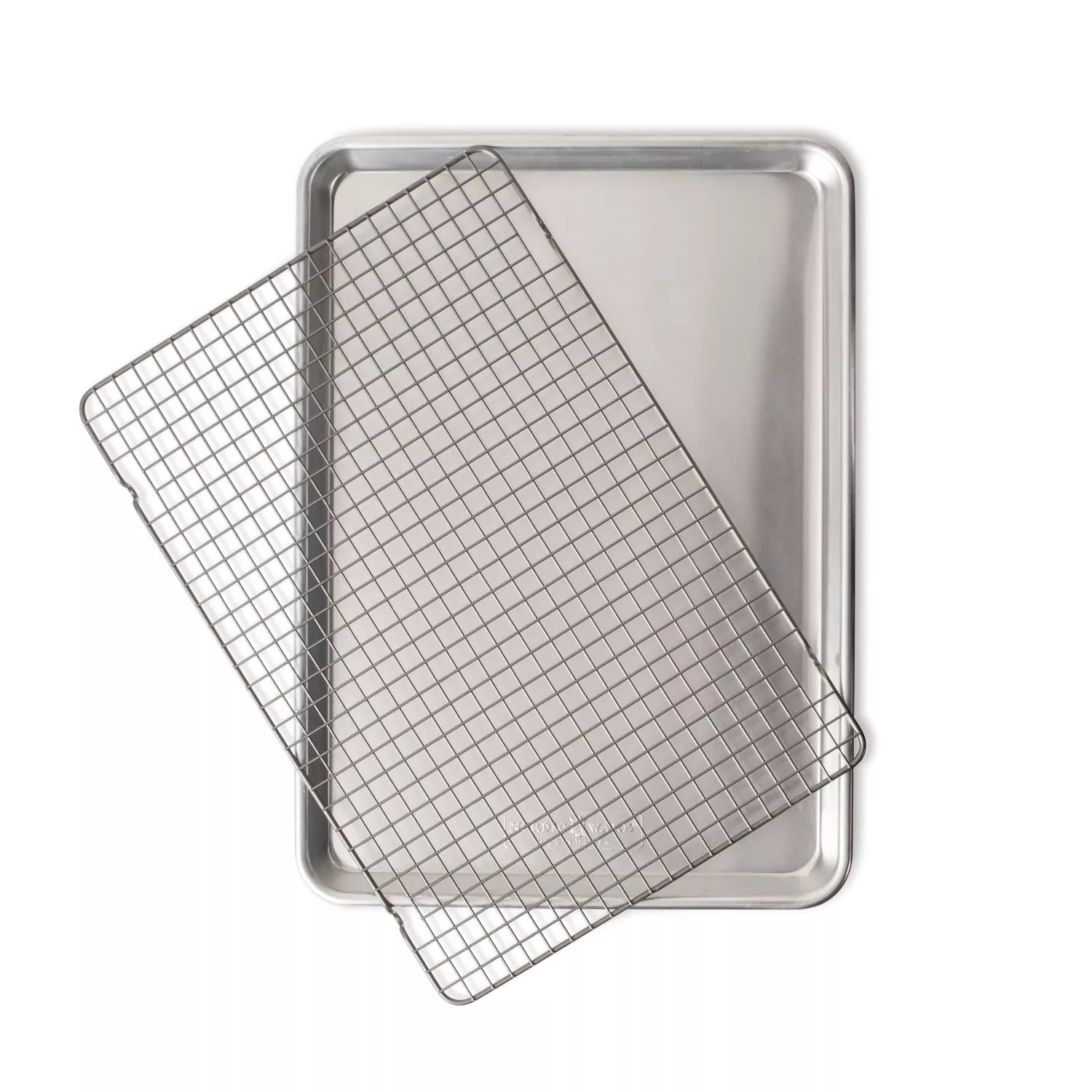 Nordic Ware 2 Piece Half Sheet with Oven-Safe Grid