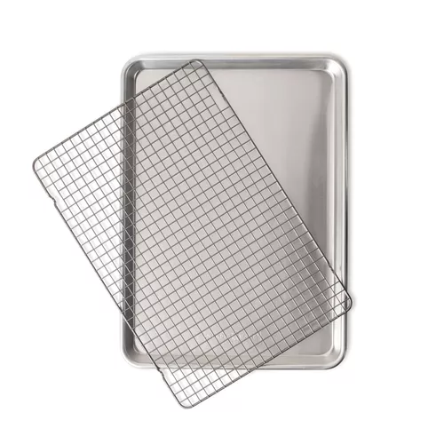Nordic Ware Naturals Half Sheet with Oven-Safe Nonstick Grid