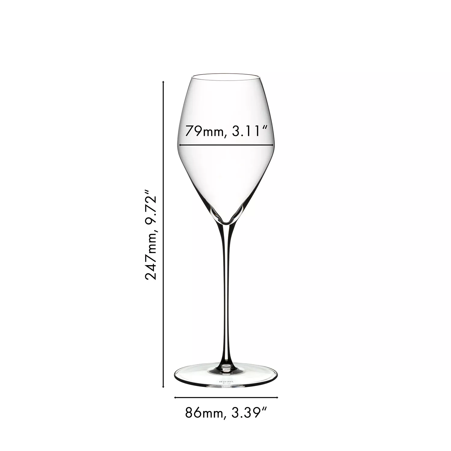 RIEDEL Veloce Rosé Glass, Set of 2