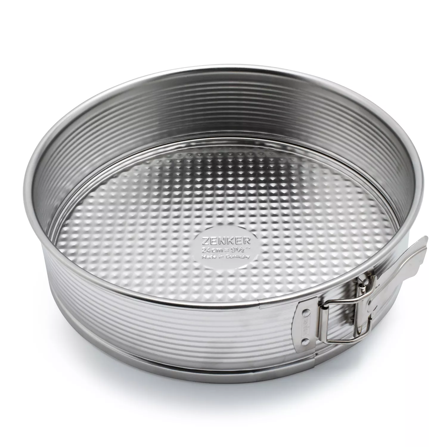  Zenker Tin Plated Springform Pan, 10-Inch Diameter, Silver:  Home & Kitchen
