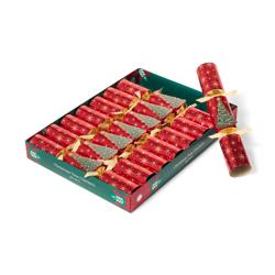 Sur La Table Christmas Tree Crackers, Set of 8