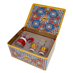 Bialetti Dolce & Gabbana Sicilian Cart Moka Pot Gift Set