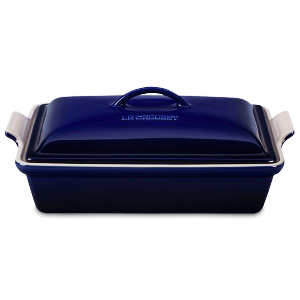 Le Creuset® Heritage Indigo Covered Baker, 4 qt.