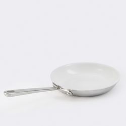 Martha by Martha Stewart Stainless Steel Ceramic Nonstick Skillet