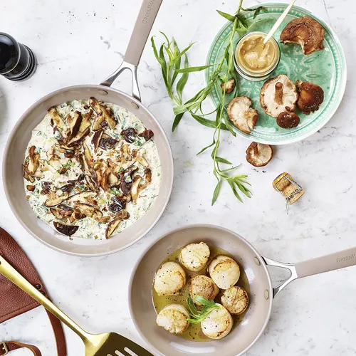 Scallops in Champagne Sauce