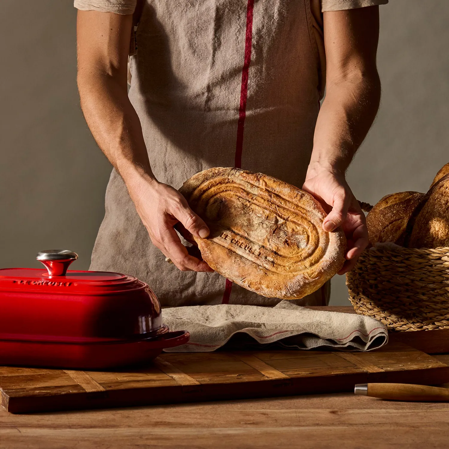 Le Creuset Signature Oval Bread Oven, 1.5 qt.