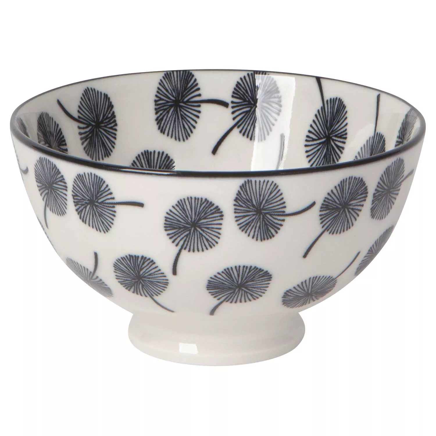 Stamped Dandelion Pattern Bowl, 4&#34;