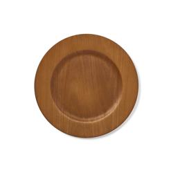 Sur La Table Wood Chargers, Set of 4