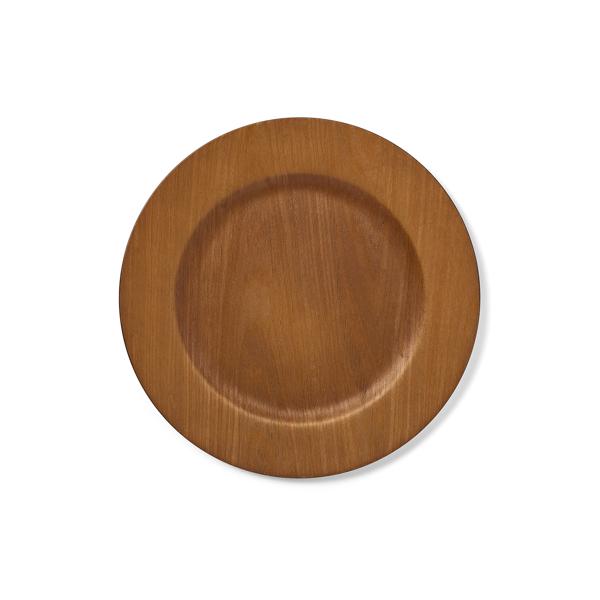 Sur La Table Faux Wood Chargers, Set of 4