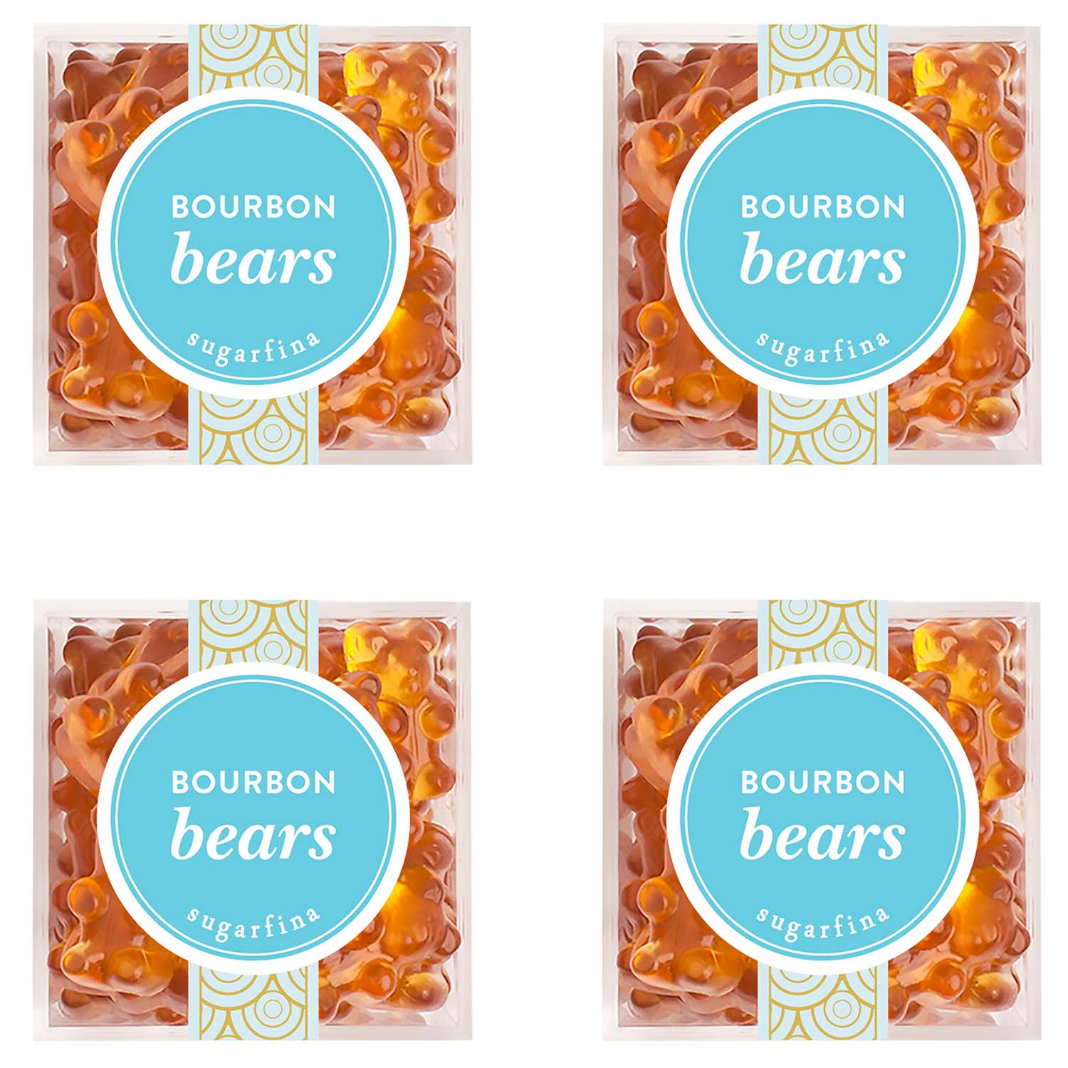 Sugarfina Bourbon Bears, Set of 4
