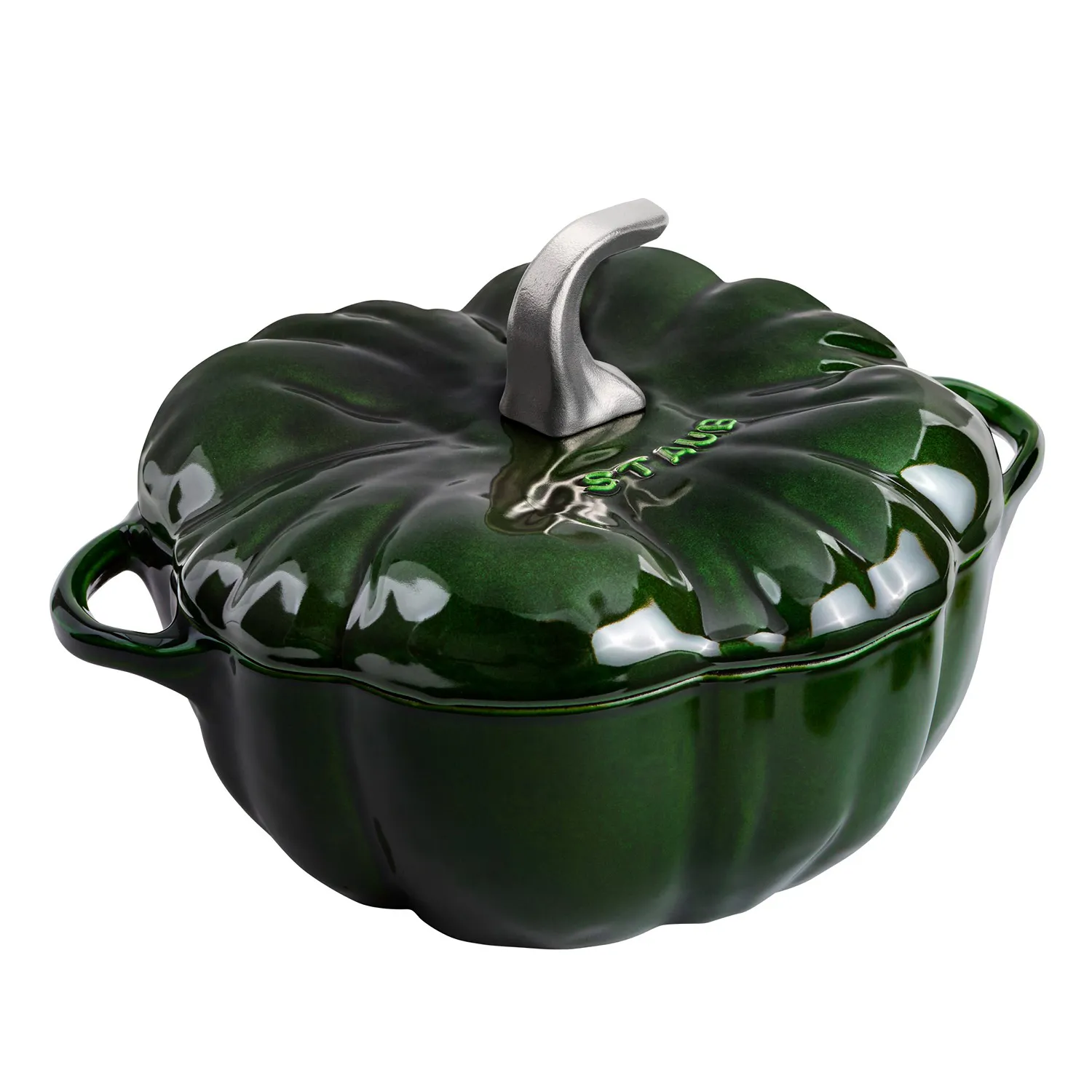 Staub Cast Iron 3.5 qt Pumpkin Cocotte in Orange | Sur La Table