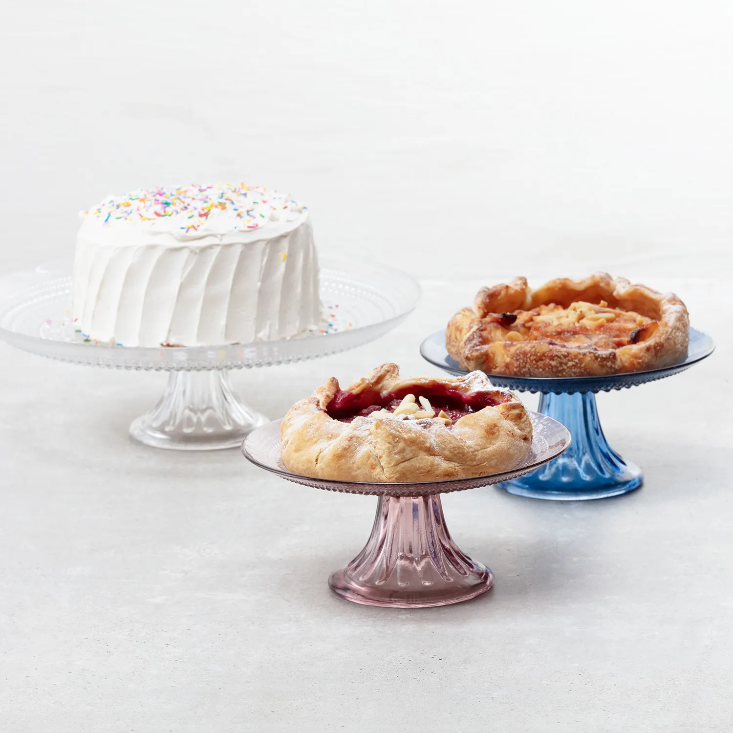 Fortessa Jupiter Mini Cake Stand, 8.5"
