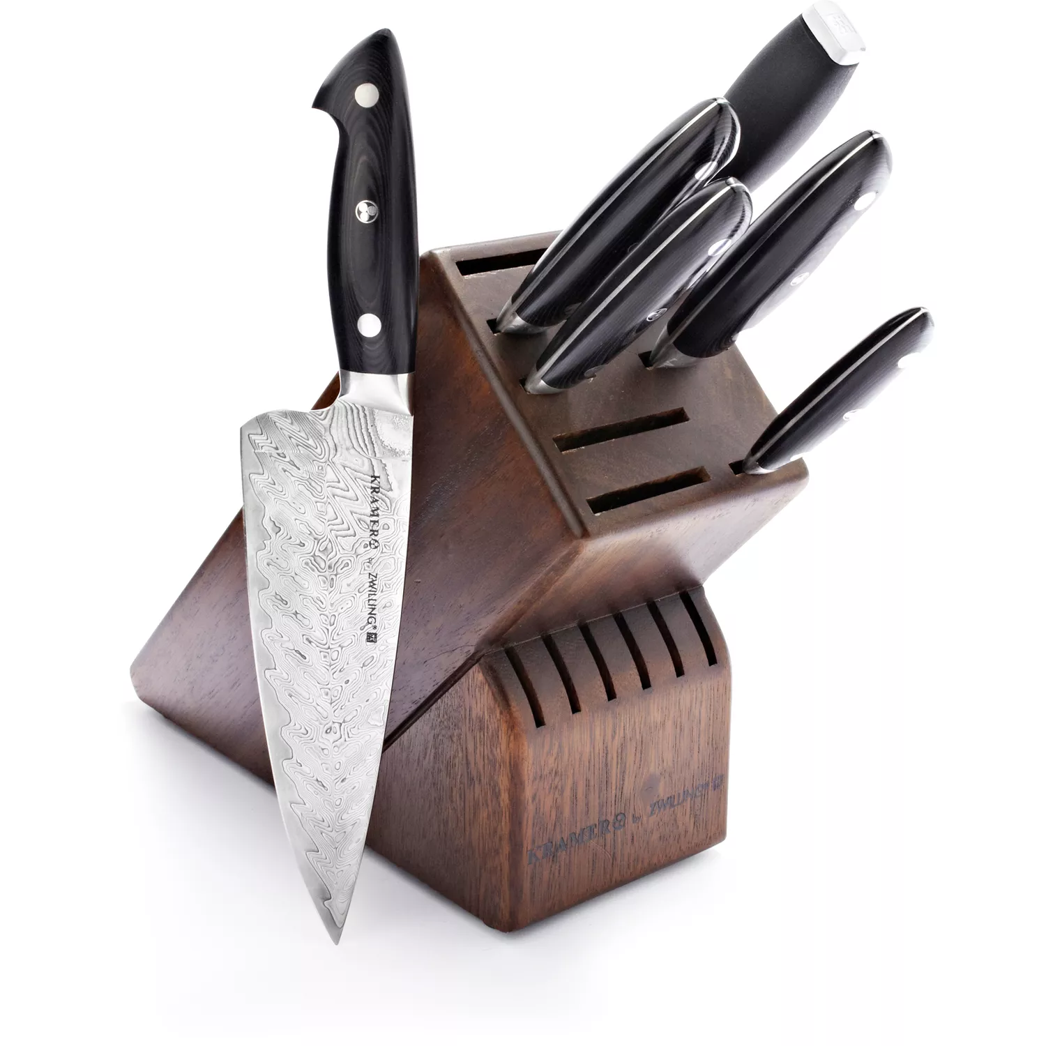 15 pieces kitchen knife set damascus