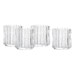 Fortessa Mahalo Double Old-Fashioned Glasses, Set of 4