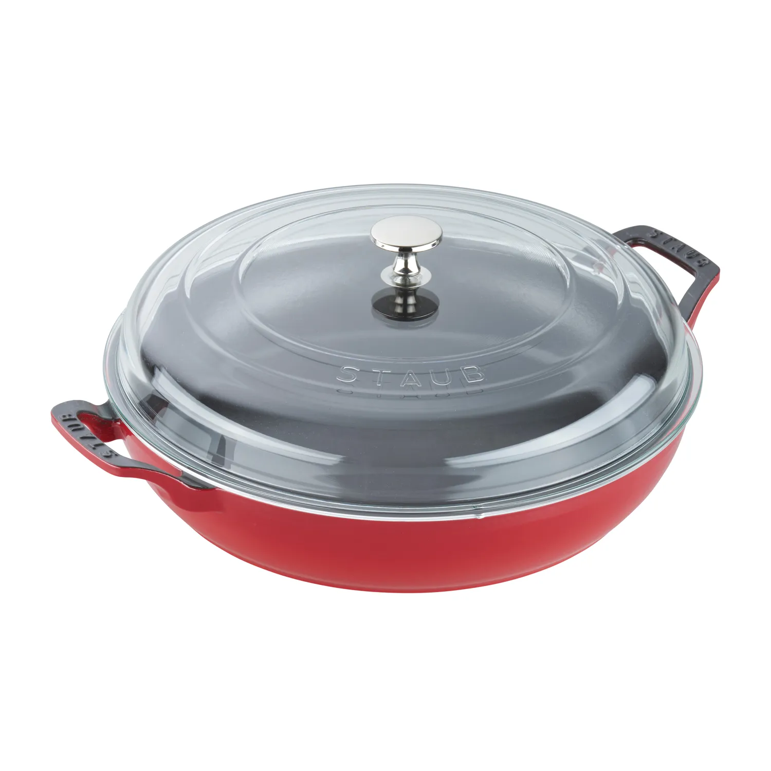 Staub Heritage All-Day Pan with Domed Glass Lid, 3.5 qt.