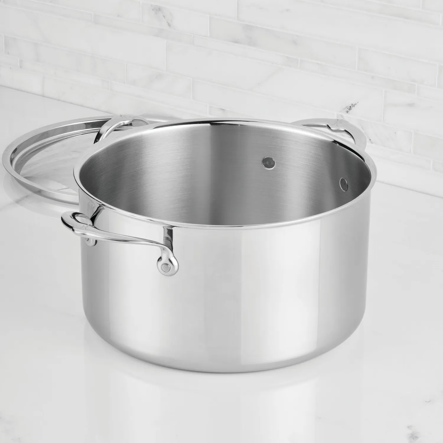 Hestan ProBond Luxe Stainless Steel Stockpot, 8 qt.