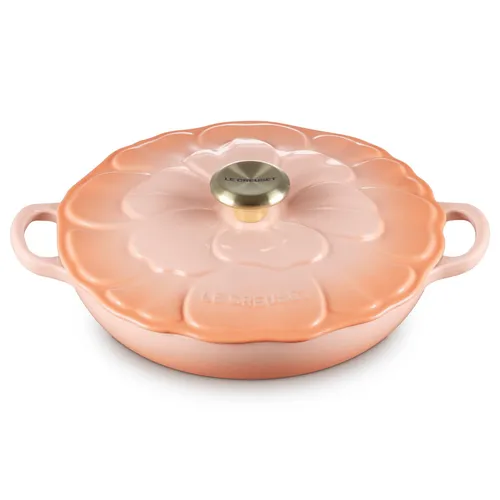 Le Creuset Enameled Cast Iron Signature Petal Braiser, 2.25 qt. 