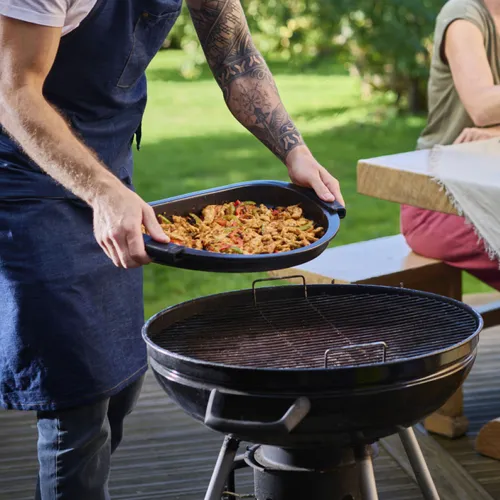 Peugeot Half Moon Ceramic Grill Plancha