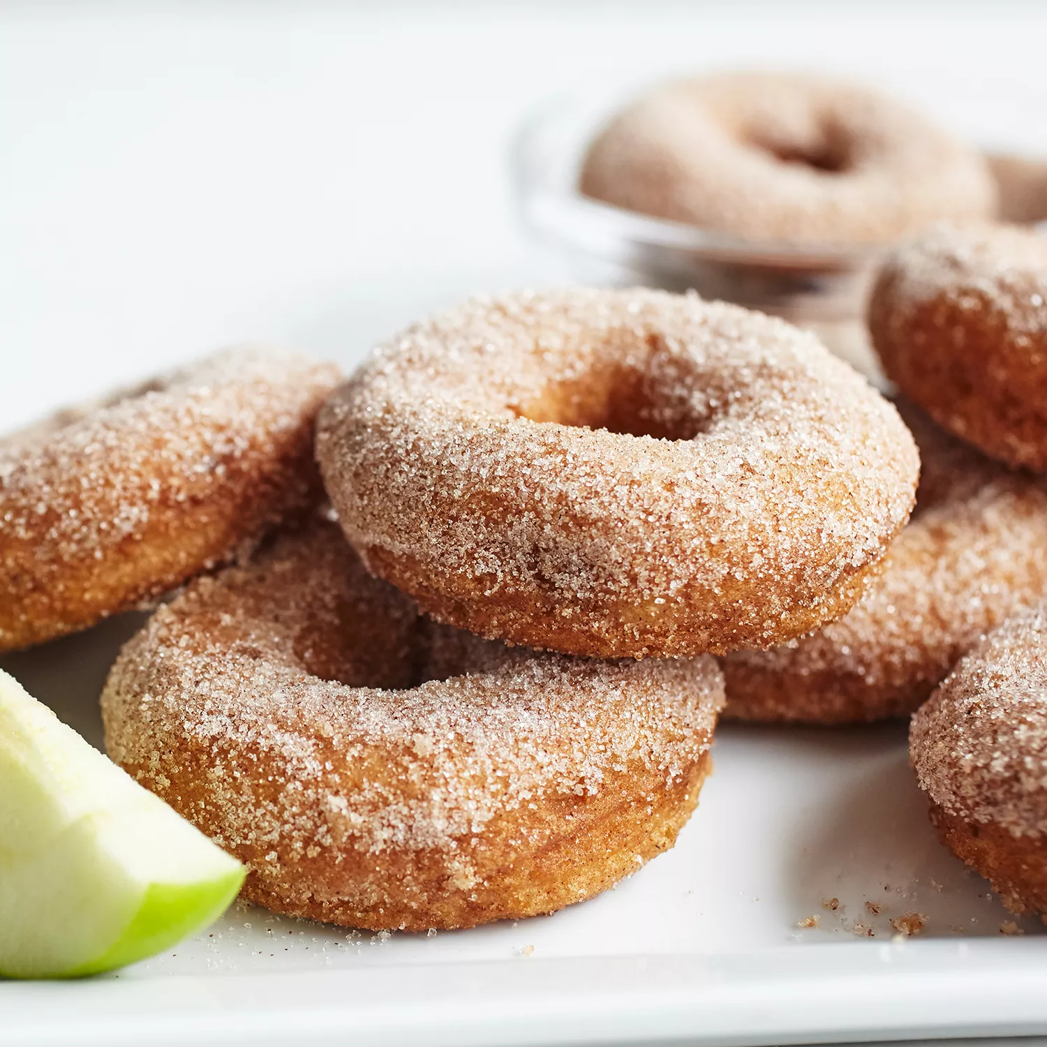 Apple Cider Donuts Made With Dash Donut Maker