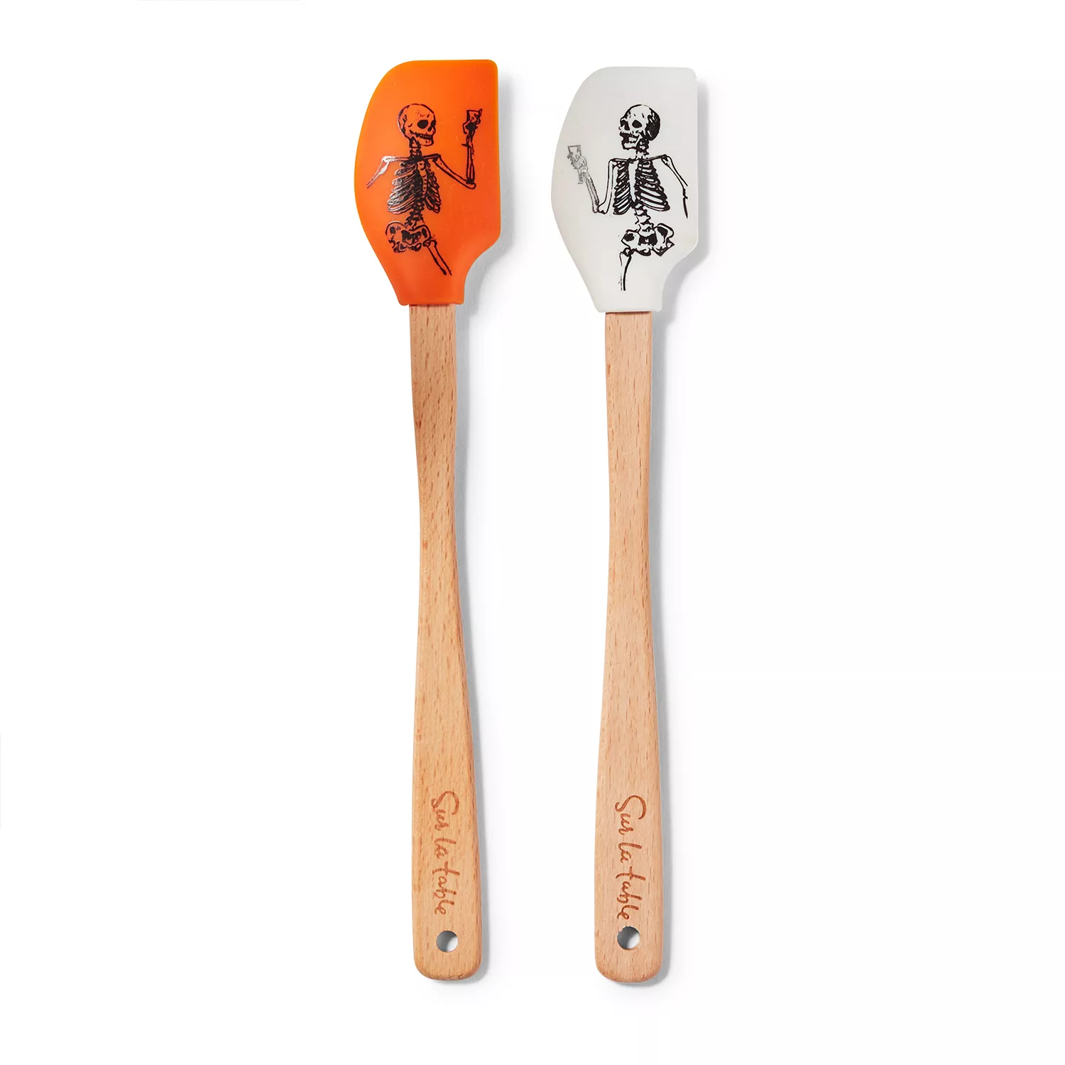 Sur La Table Flex-Core Mini Silicone Spatula and Spatula Spoon, Set of 2