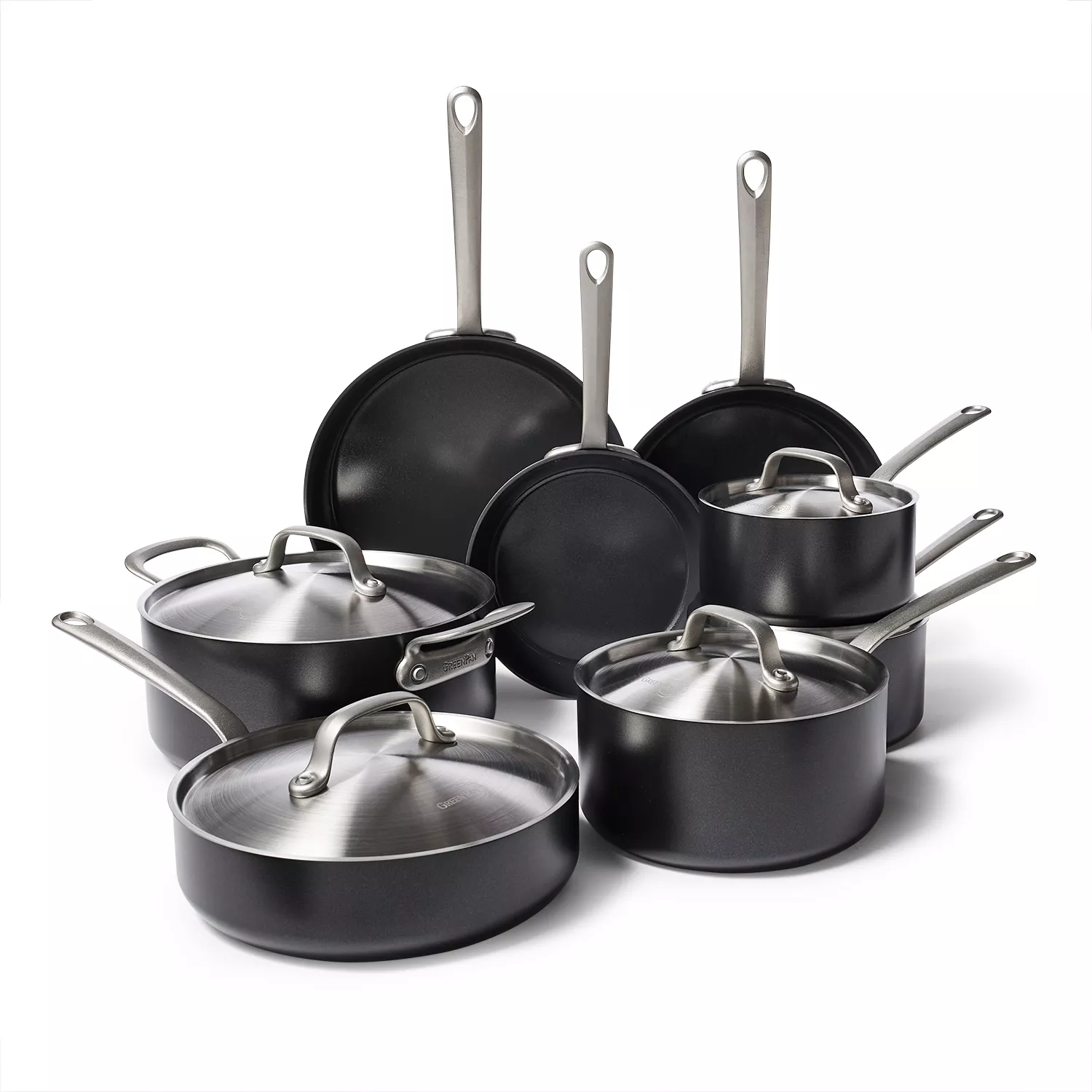 13 Piece Cookware Set With Lids