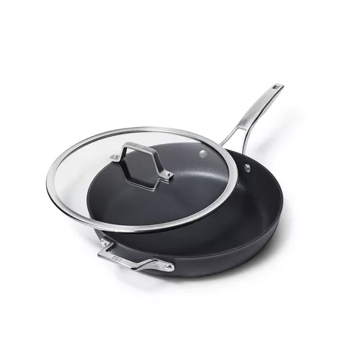 Calphalon Premier Hard Anodized Nonstick Skillet with Lid, 12"