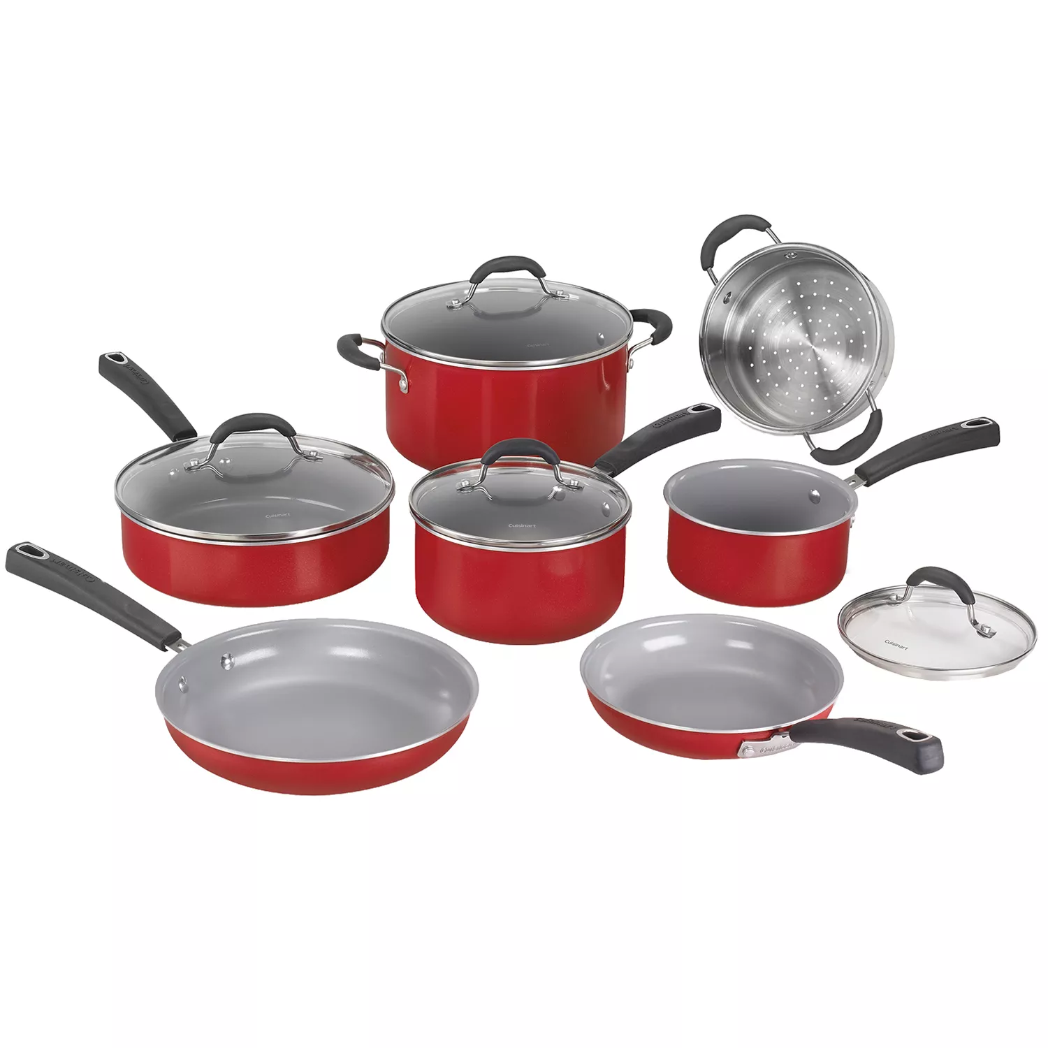 Cuisinart Advantage Ceramica XT Nonstick 11-Piece Cookware Set