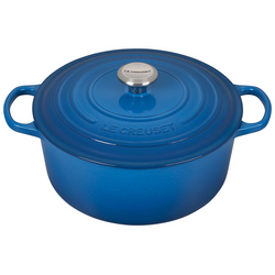 Le Creuset Signature Round Dutch Oven, 7.25 qt. I purchased this dutch oven to bake sourdough bread and it works great for that