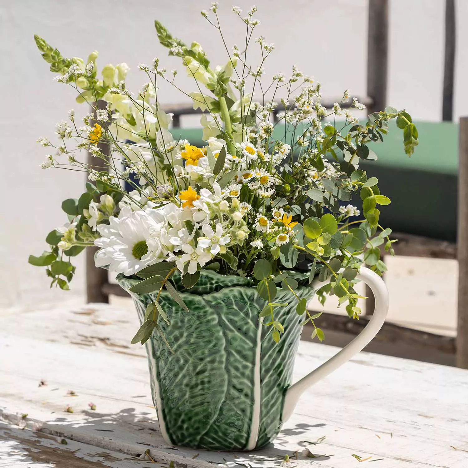 Bordallo Pinheiro Cabbage Pitcher