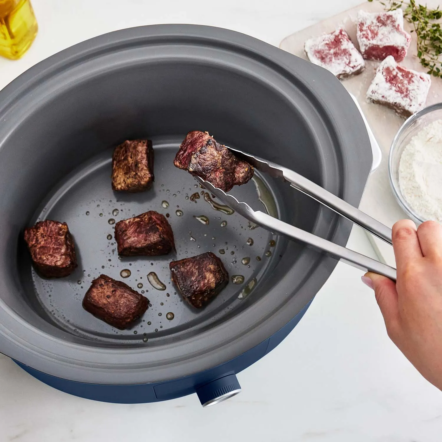 Martha Stewart by GreenPan Slow Cooker, 8qt.