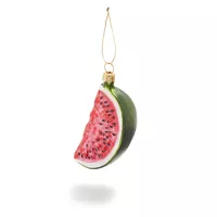 Sur La Table Watermelon Glass Ornament