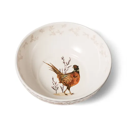 Sur la table Pheasant Serving Bowl